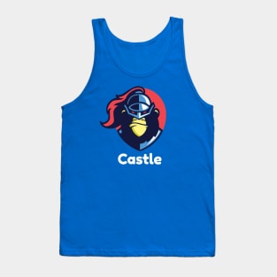 Castle in the Dark Sky Tank Top